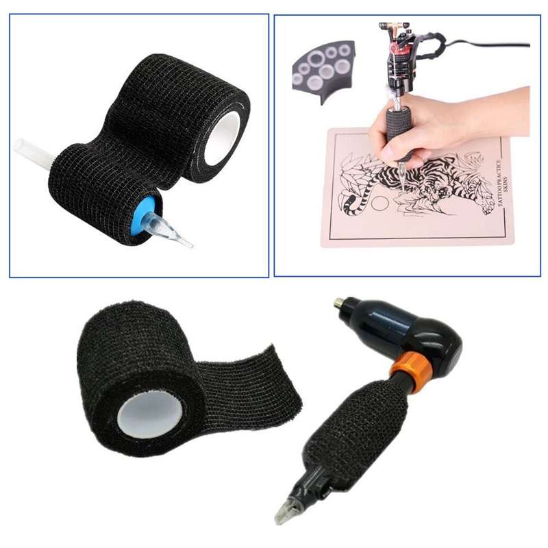 Tattoo Non Woven Tattoo Grip Bandage Professional cohesive elastic bandage