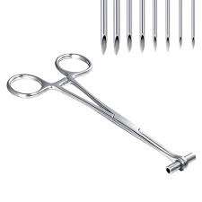 Septum Forceps Clamp Plier For Body piercing
