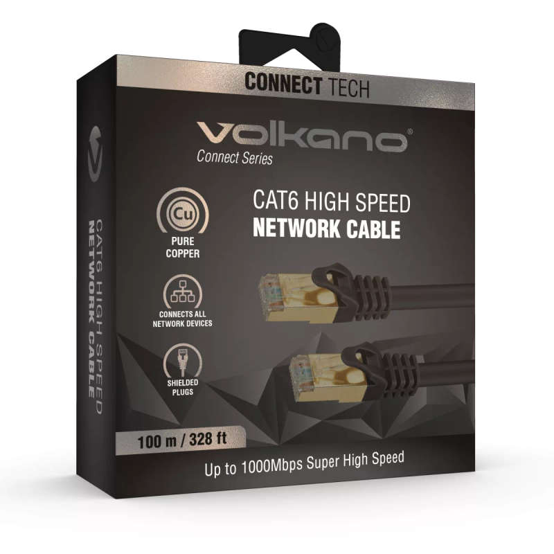 Volkano Connect Series CAT6 Network Cable 100m