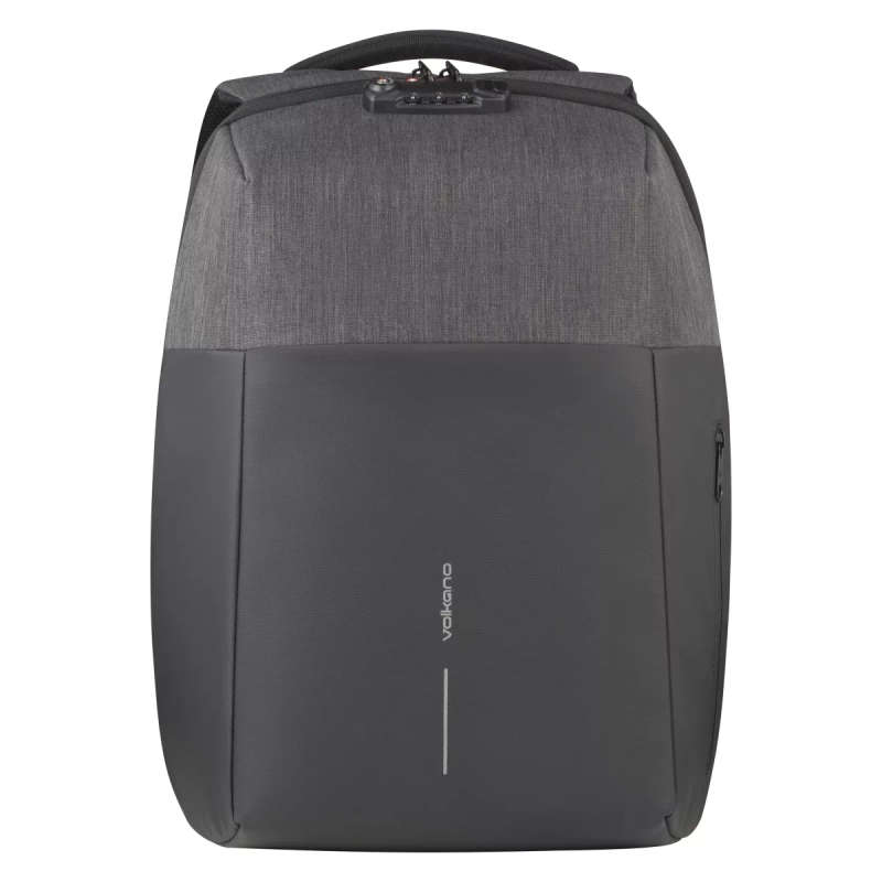 Volkano Smart Deux Laptop Backpack Black/Charcoal.