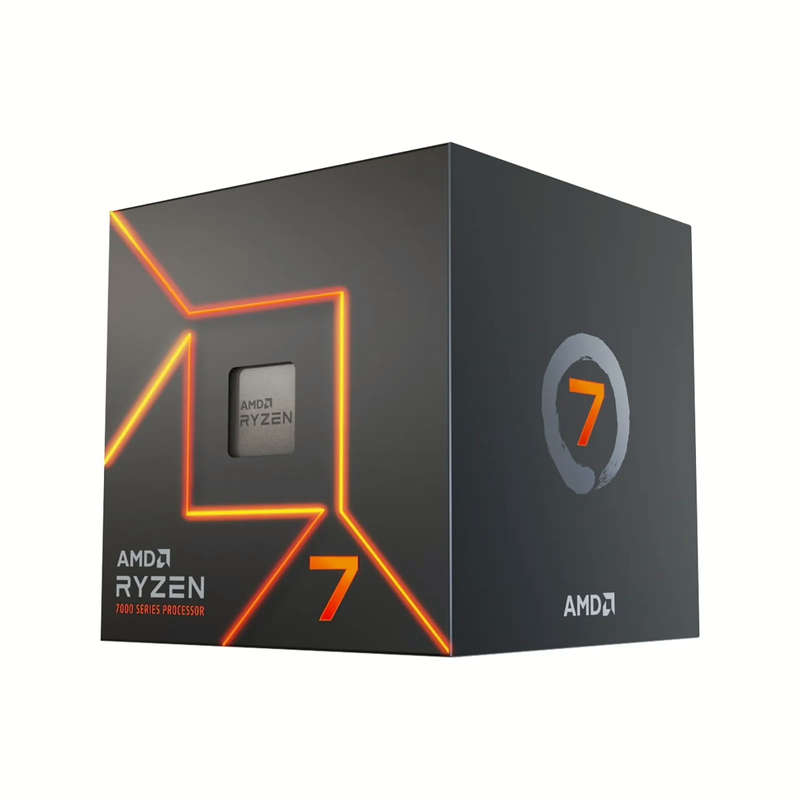 AMD Ryzen 7700 CPU - AMD Ryzen 7 8-core Socket AM5 5.3GHz Processor