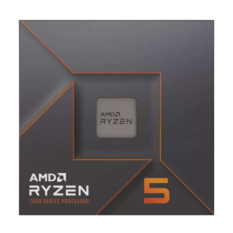 AMD Ryzen 7600X CPU - AMD Ryzen 5 6-core Socket AM5 4.7GHz Processor