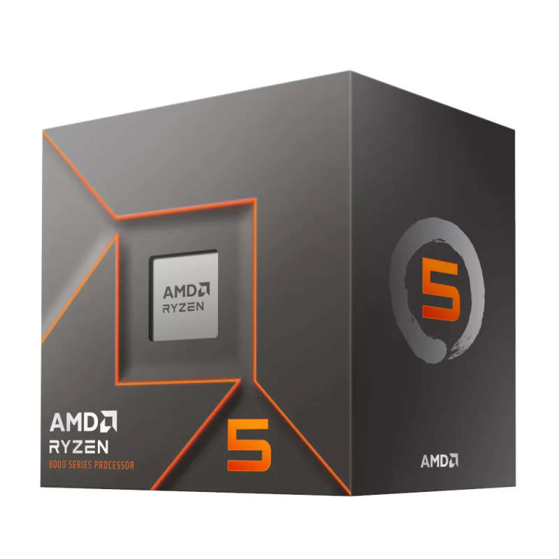 AMD Ryzen 8400F CPU - AMD Ryzen 5 6-core Socket AM5 4.7GHz Processor