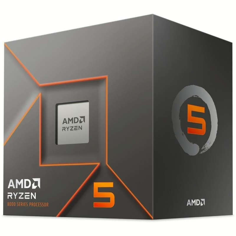 AMD Ryzen 5 8400F CPU - AMD Ryzen 5 6-Core Socket AM5 4.7GHz Processor