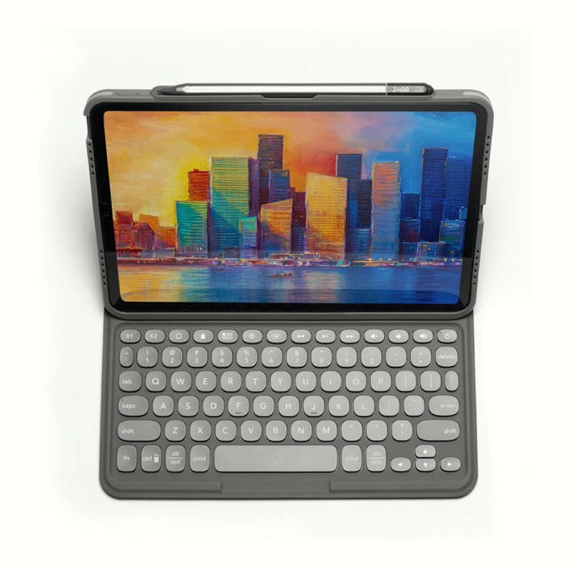 ZAGG Pro Keys Wireless Keyboard and Case for Apple iPad 10.9 Black and Grey