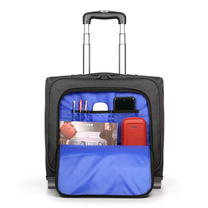 Port Designs Hanoi II 15.6 Notebook Trolley Case - Black