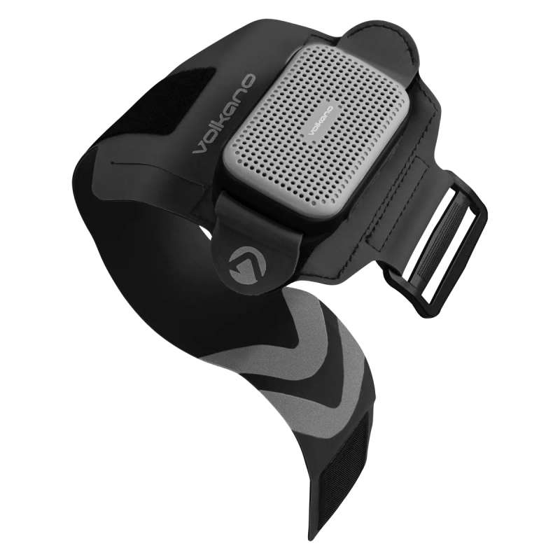 Volkano Pumped Series Wearable Speaker with Armband - Bl/Gr