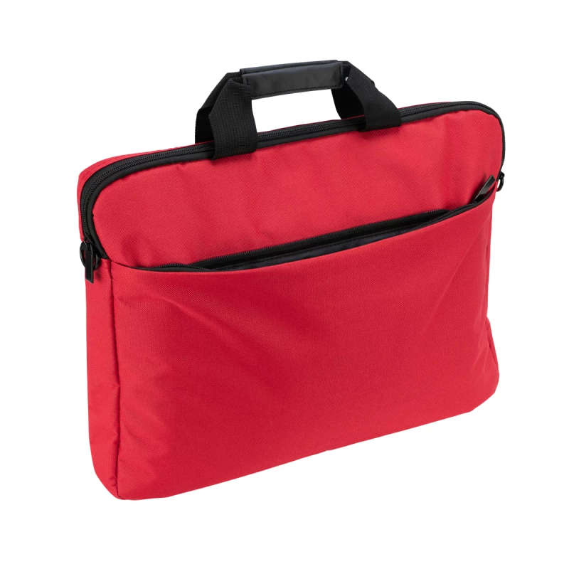 Eco 17" Laptop Shoulder bag. Red.