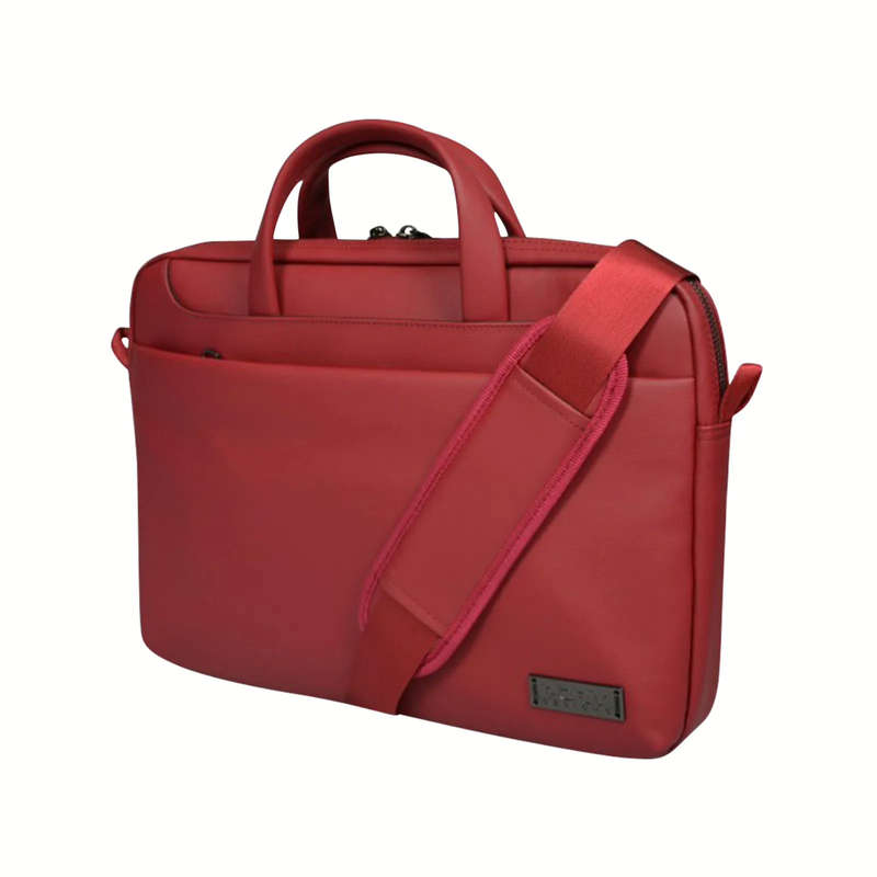 Port Designs Zurich Toploading Notebook Case 14-inch Briefcase Red