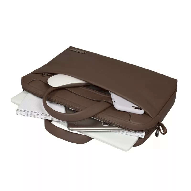 Port Designs Zurich 15.6-inch Toploading Notebook Case Brown 