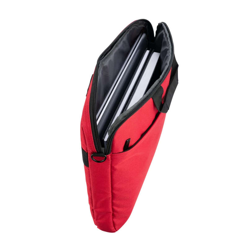 Eco 17" Laptop Shoulder bag. Red.