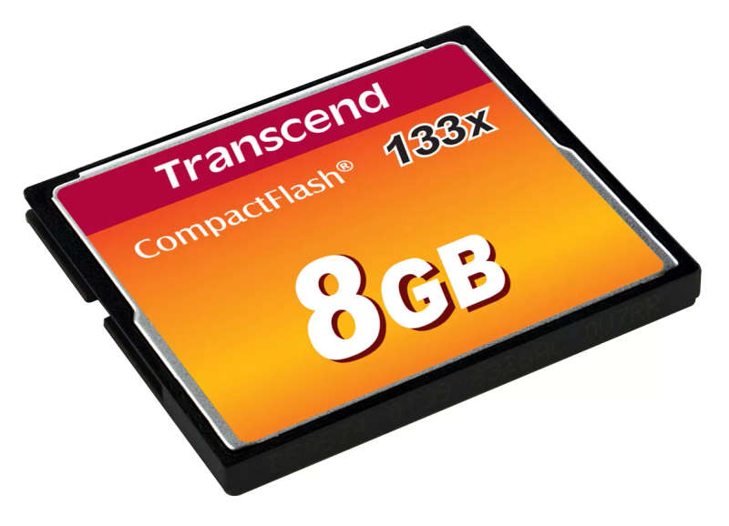 Transcend 8GB CompactFlash Memory Card