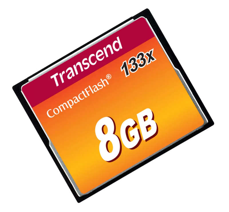 Transcend 8GB CompactFlash Memory Card