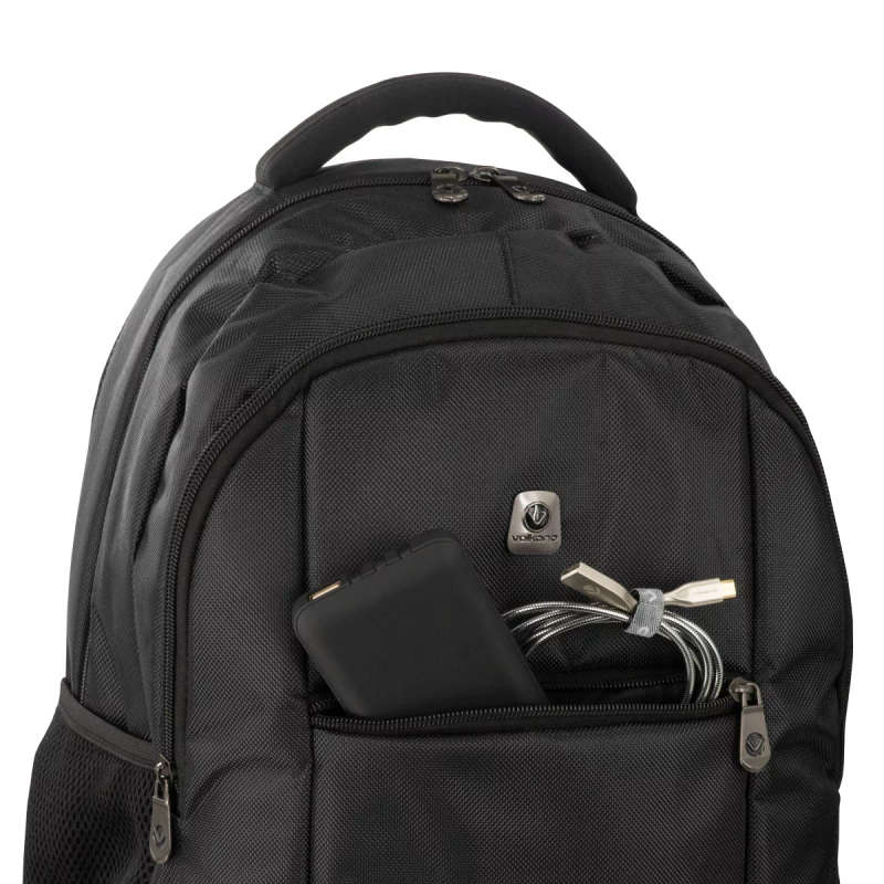 Volkano Jet Series 15.6-inch Backpack Black