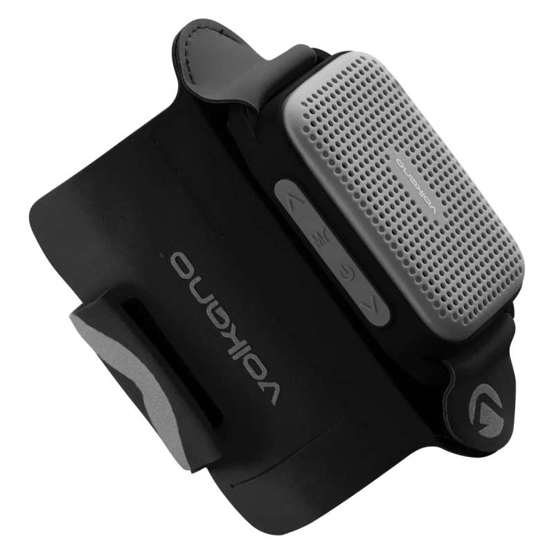 Volkano Pumped Series Wearable Speaker with Armband - Bl/Gr