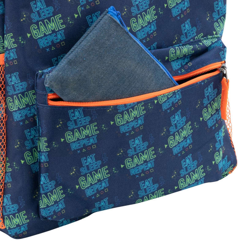 Quest Game Repeat 4 Piece BTS Backpack Combo  Navy