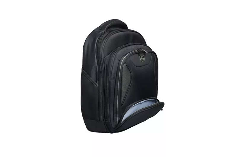 Port Designs Manhattan Backpack Black Nylon and Polyester