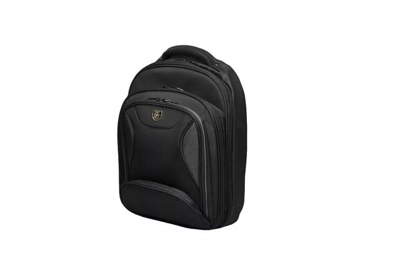 Port Designs Manhattan Backpack Black Nylon and Polyester