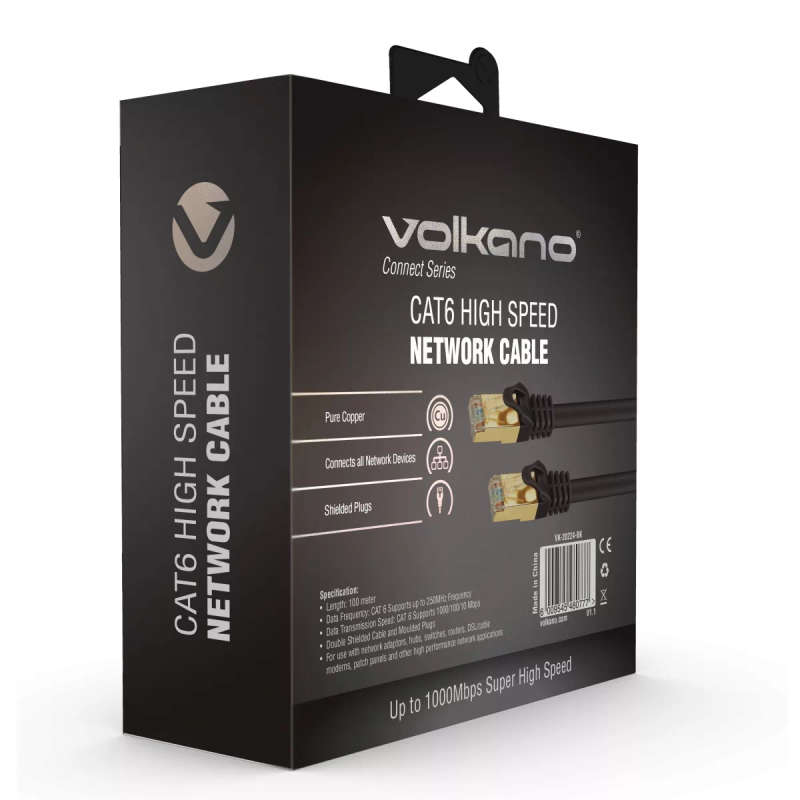Volkano Connect Series CAT6 Network Cable 100m