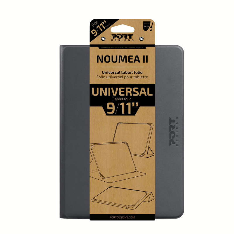 Port Designs Noumea II Universal 9/11" Tablet Folio  Grey