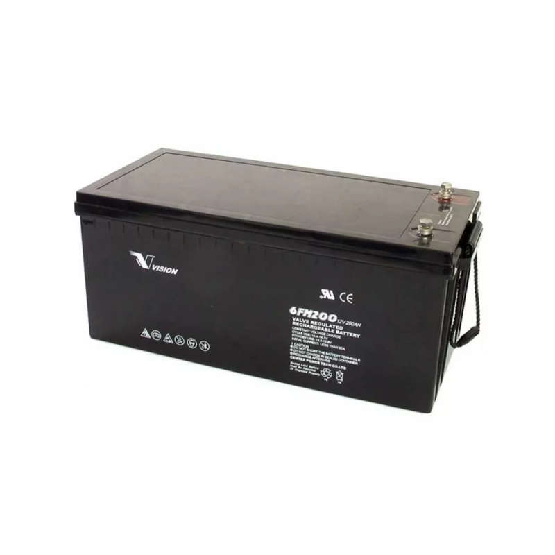 Vision 200Ah 12V Deep Cycle AGM (eXtra Heavy Duty 6FM200Z-X)