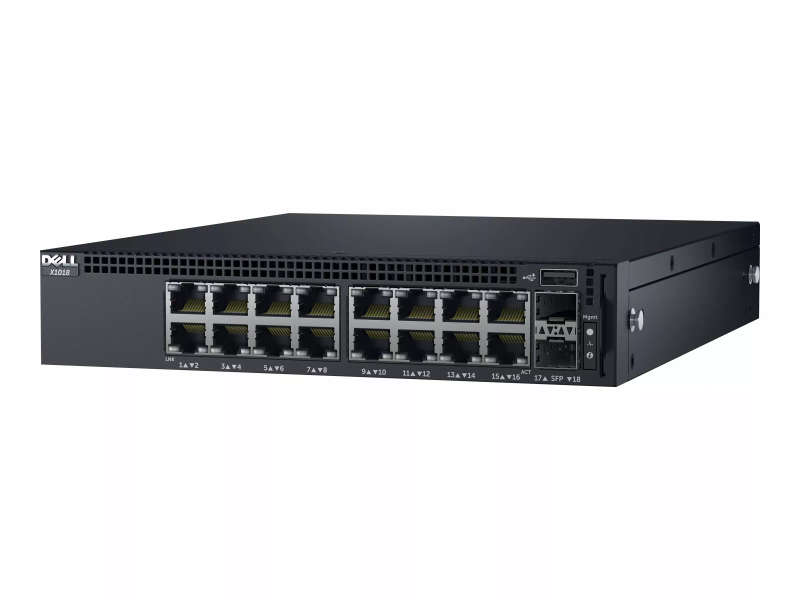 Dell X1018 16-port Smart Managed Networking Switch