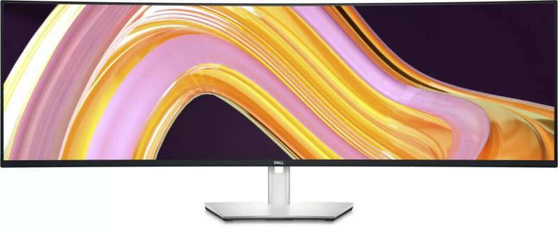 Dell UltraSharp U4924DW 49-inch 5120 x 1440p 5K Dual QHD 60Hz 32:9 5ms LED IPS Curved USB-C Hub M...