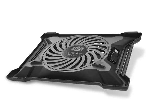 Cooler Master NotePal X-SLIM II 15.6'' Notebook Cooling Stand; 1x 200mm Fan; Ergonomic design.