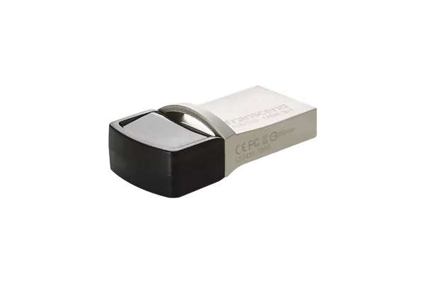 Transcend JetFlash 890 64GB USB 3.2 Gen 1 Type-A / Type-C Black and Silver USB Flash Drive