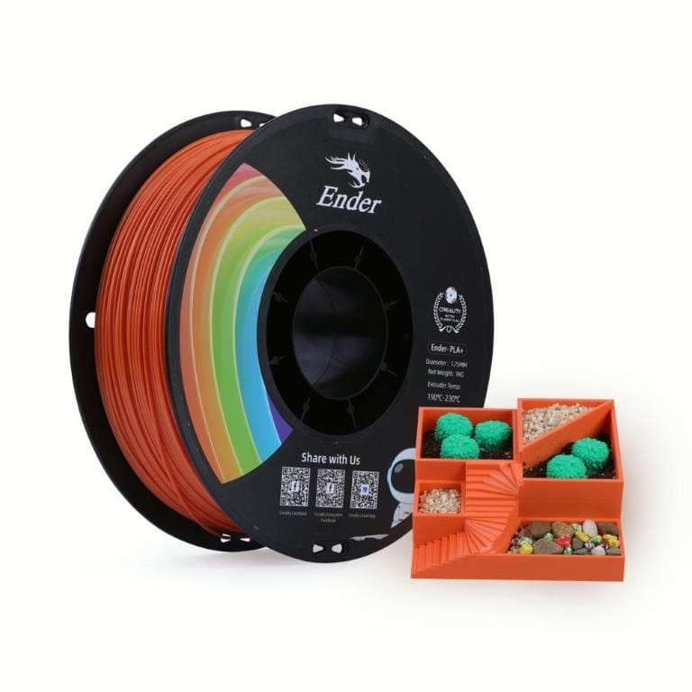 Creality 3D Ender PLA+ Filament 1Kg - Orange