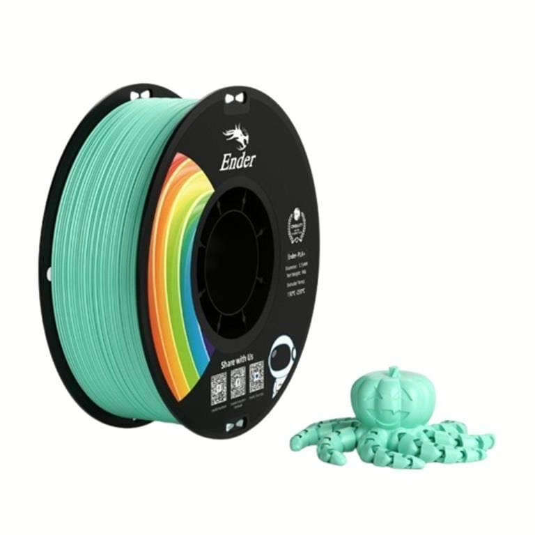 Creality 3D Ender PLA+ Filament 1Kg - Jade Green