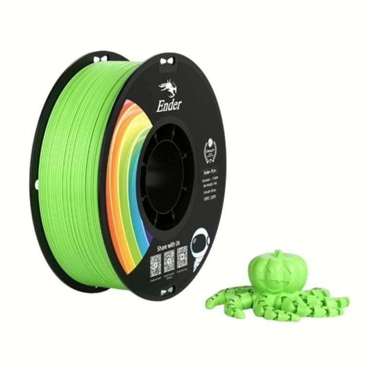 Creality 3D Ender PLA+ Filament 1Kg - Apple Green
