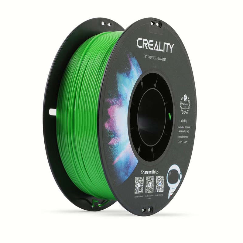 Creality 3D TPU Filament Green 1KG 