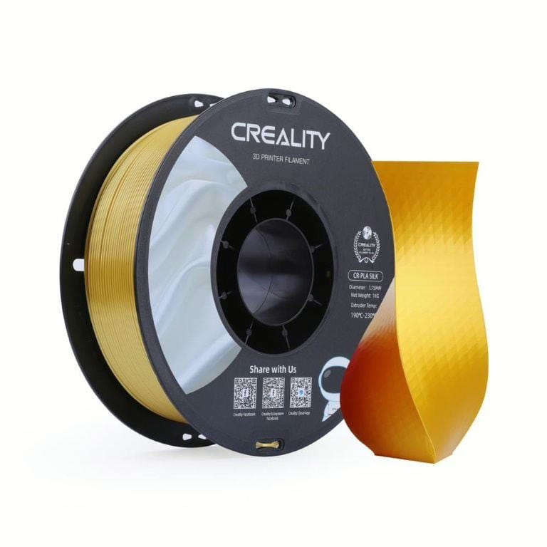 Creality 3D Silk PLA Filament 1Kg - Gold