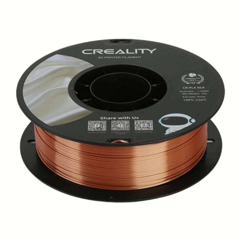 Creality 3D Silk PLA Filament 1Kg - Copper Red