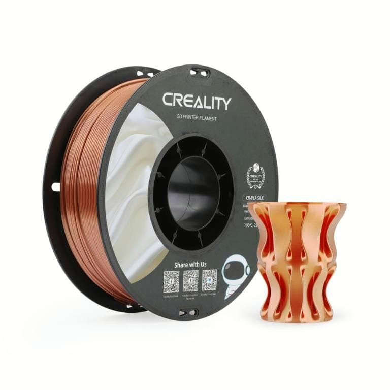 Creality 3D Silk PLA Filament 1Kg - Copper Red