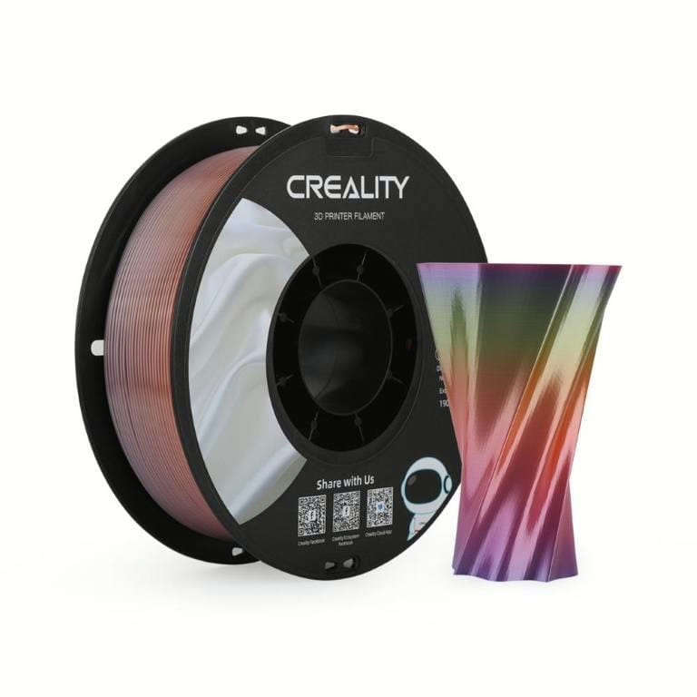 Creality 3D Silk PLA Filament 1Kg - Rainbow