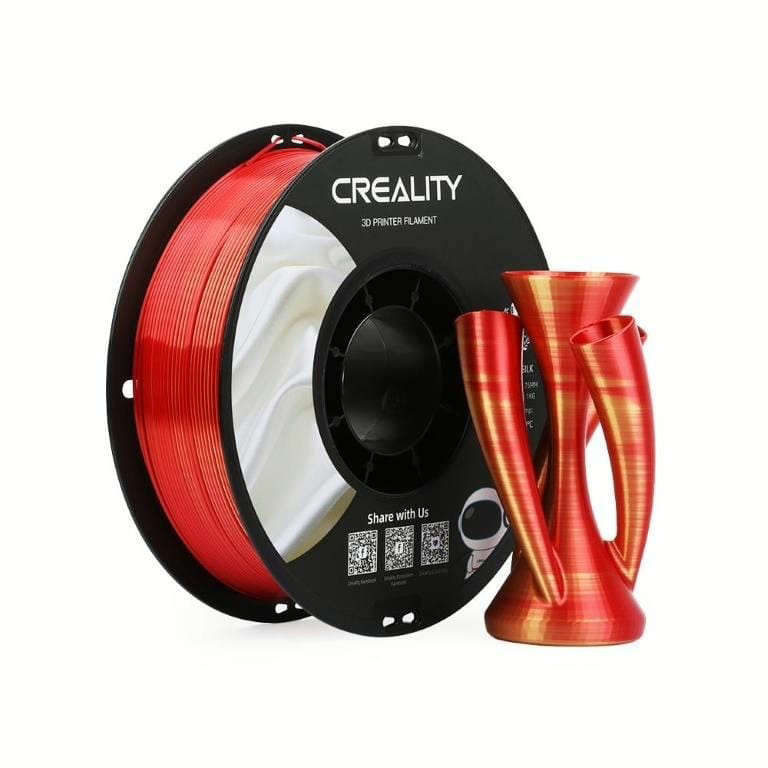 Creality 3D Silk PLA Filament 1Kg - Golden Red