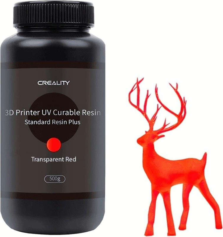Creality 3D LCD Resin 500g - Transparent Red