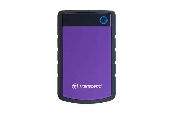 Transcend StoreJet 25H3 4TB Purple External Hard Drive