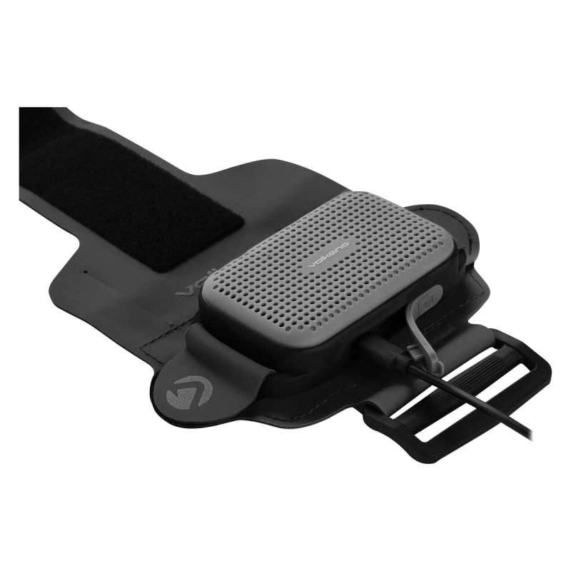 Volkano Pumped Series Wearable Speaker with Armband - Bl/Gr