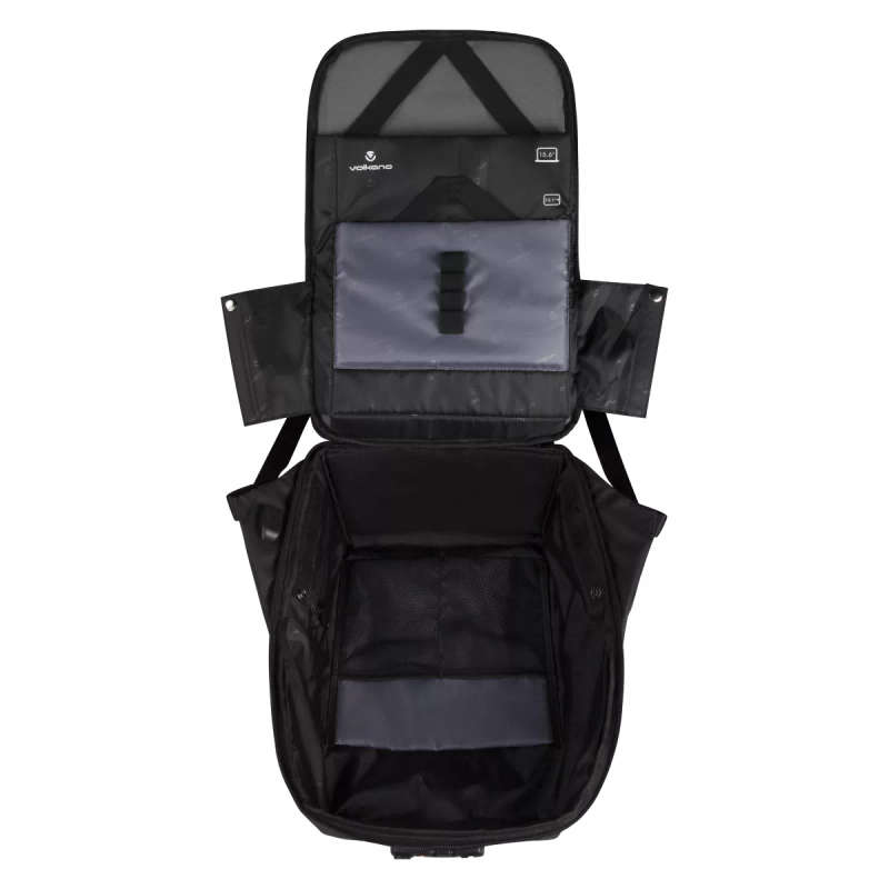 Volkano Smart Deux Laptop Backpack Black/Charcoal.