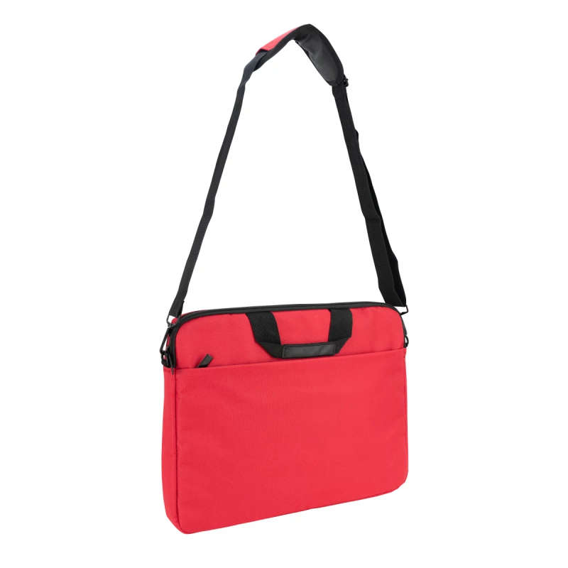 Eco 17" Laptop Shoulder bag. Red.