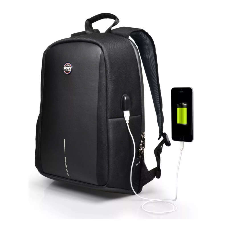 Port Designs CHICAGO EVO BP 13/15.6-inch Notebook Case 15.6-inch Backpack Black