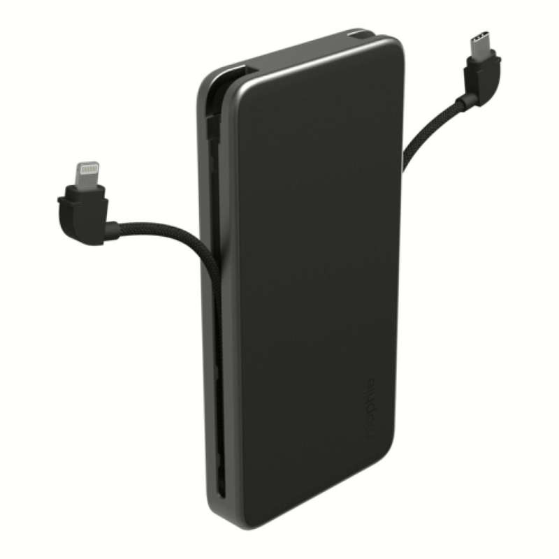 ZAGG Mophie 10,000 mAh 20W Powerstation Plus 10K (Gen 2) Black 