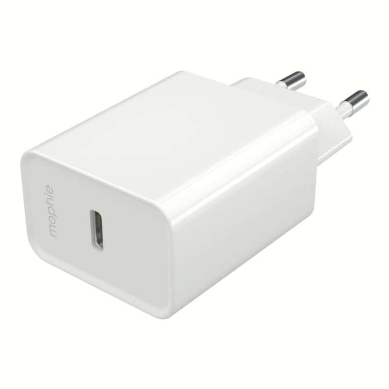 Mophie 20W Fast Charging Type-C Wall Charger White
