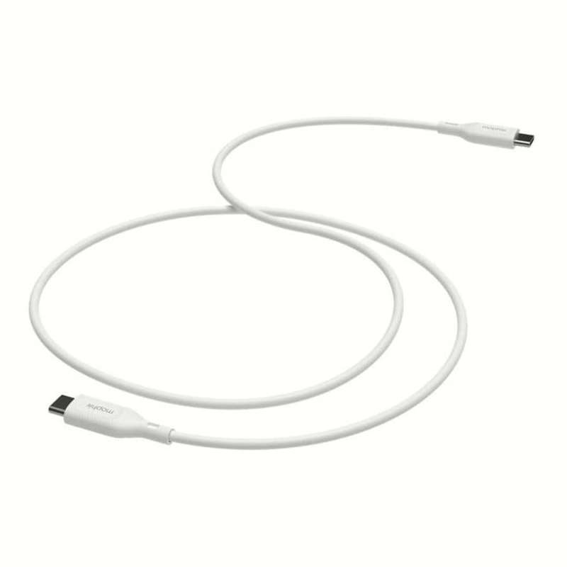 Mophie Type-C Male to Male Charging Cable White 2m
