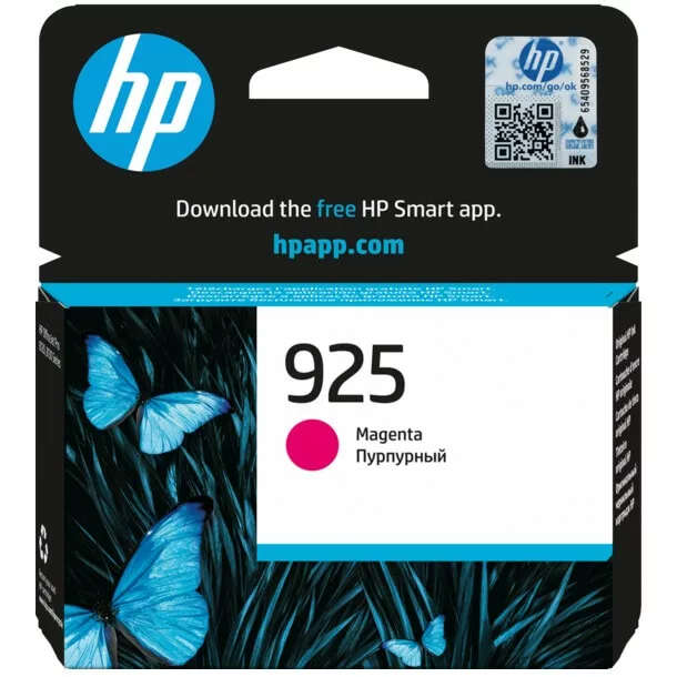 HP 925 Magenta Printer Ink Cartridge Original 4K0V7PE Single-pack