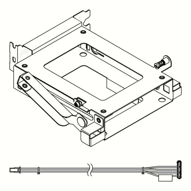Lenovo ThinkSystem ST50 V3 3rd 3.5-inch HDD Cage Kit