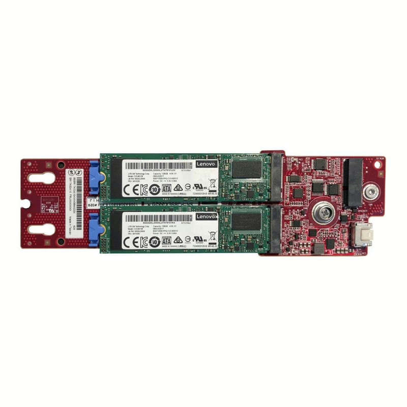 Lenovo ThinkSystem M.2 NVMe 2-Bay RAID Adapter